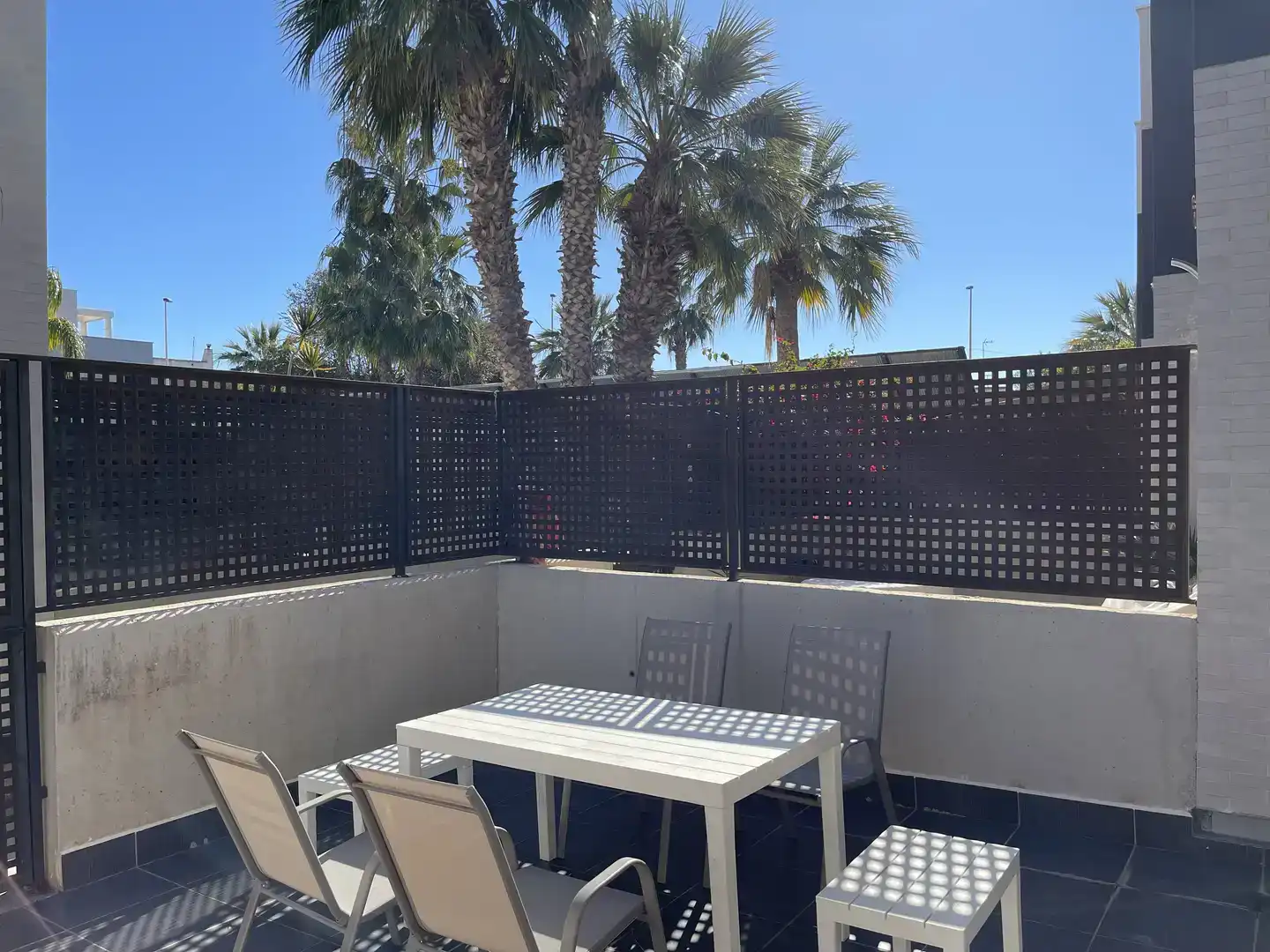 Terrace of Flat for sale in Pilar de la Horadada  with Private garden, Swimming Pool and Furnished