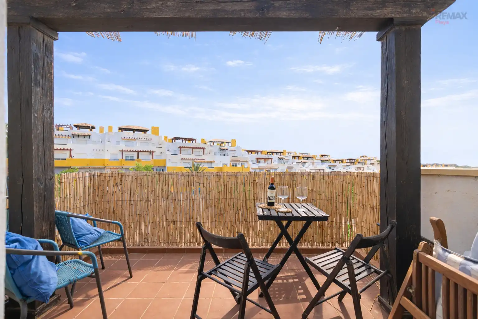Terrasse von Dachboden zum Verkauf in Vera mit Klimaanlage, Terrasse und Gemeinschaftspool