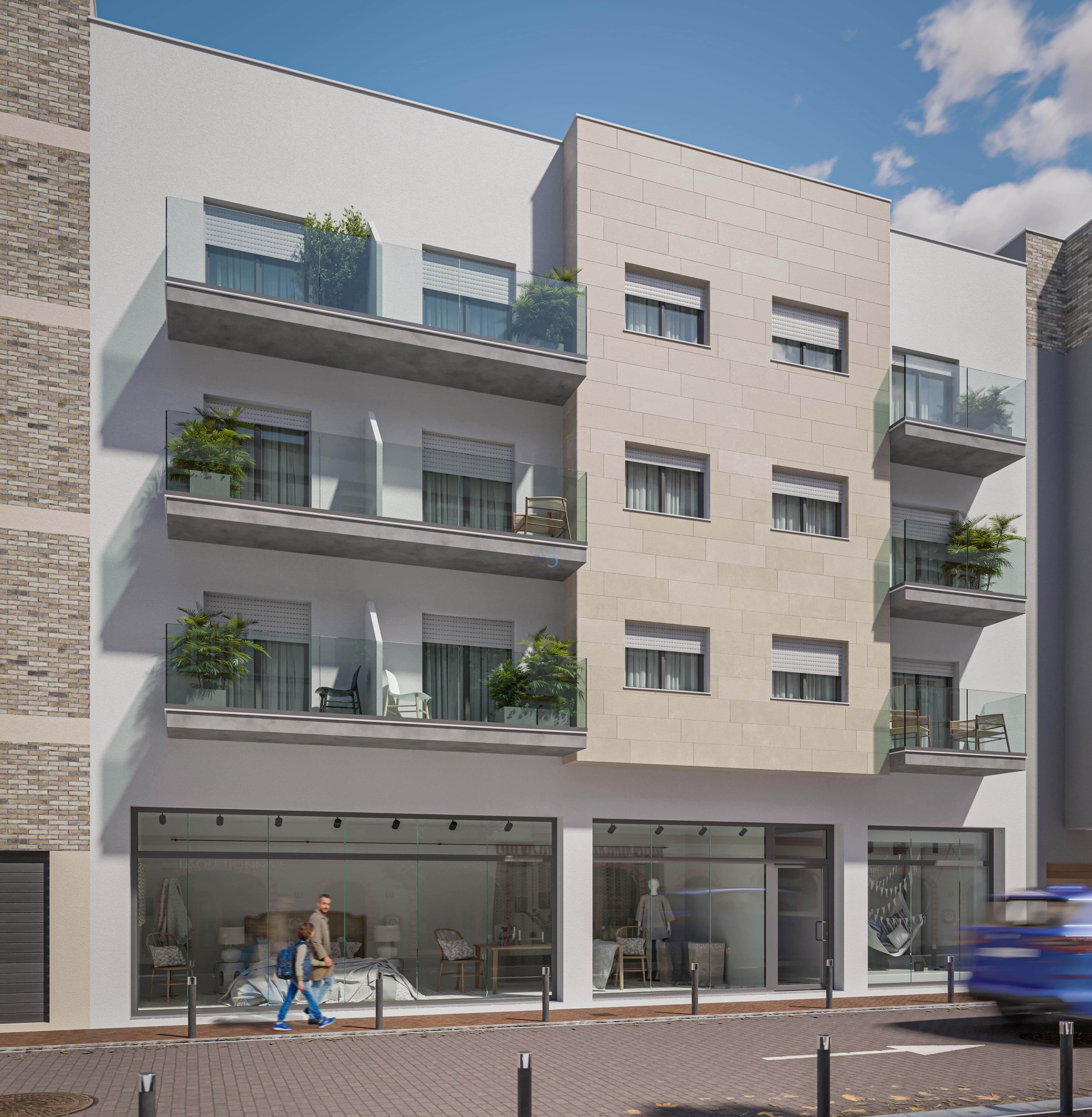 Vista exterior de Àtic en venda en Mazarrón