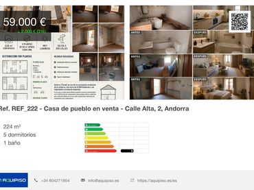 Casa rústica en venda a Andorra (Teruel)