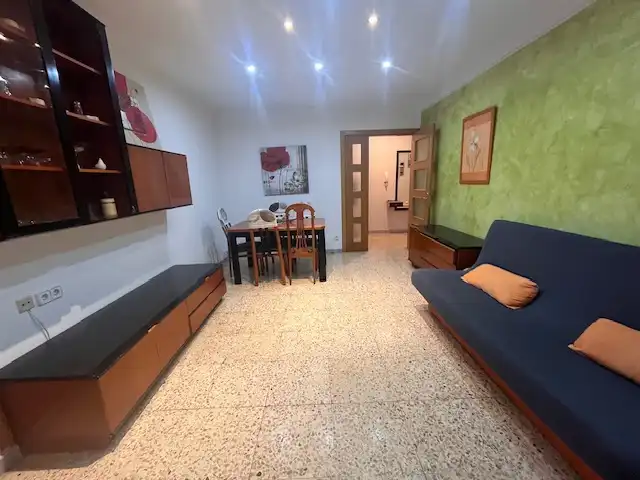 Living room of Flat for sale in Lleida  with Heating, Storage room and Furnished