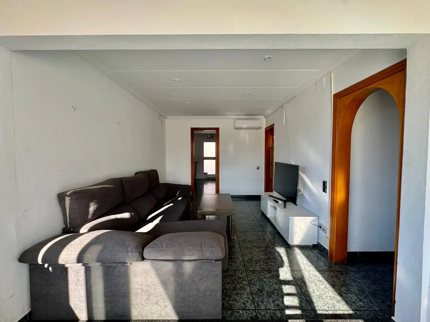 Sala de estar de Ático en venta en El Prat de Llobregat con Aire acondicionado, Calefacción y Terraza