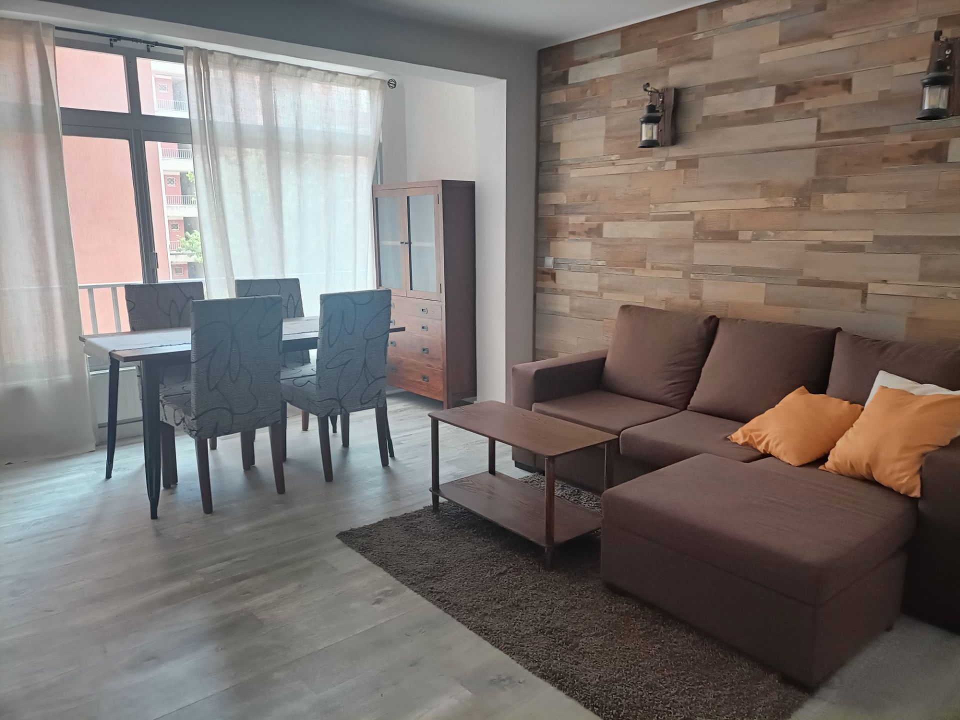 Sala d'estar de Pis en venda en Lloret de Mar amb Calefacció, Parquet i Moblat