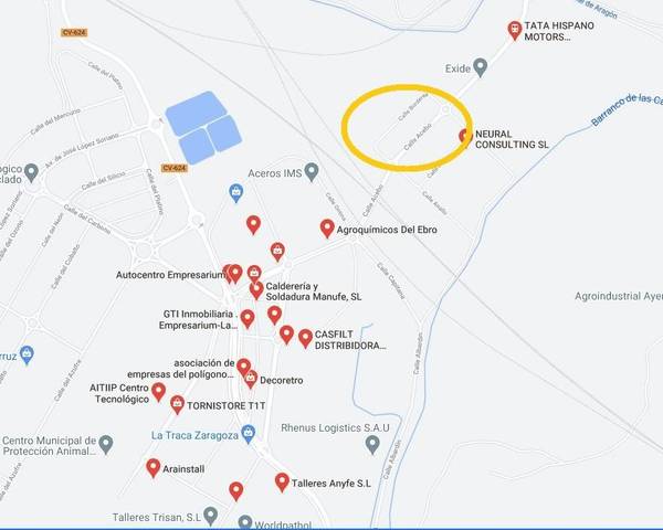 Terreno industrial en Venta en Polígono EMPRESARIUM Calle del Acebo en Cartuja Baja