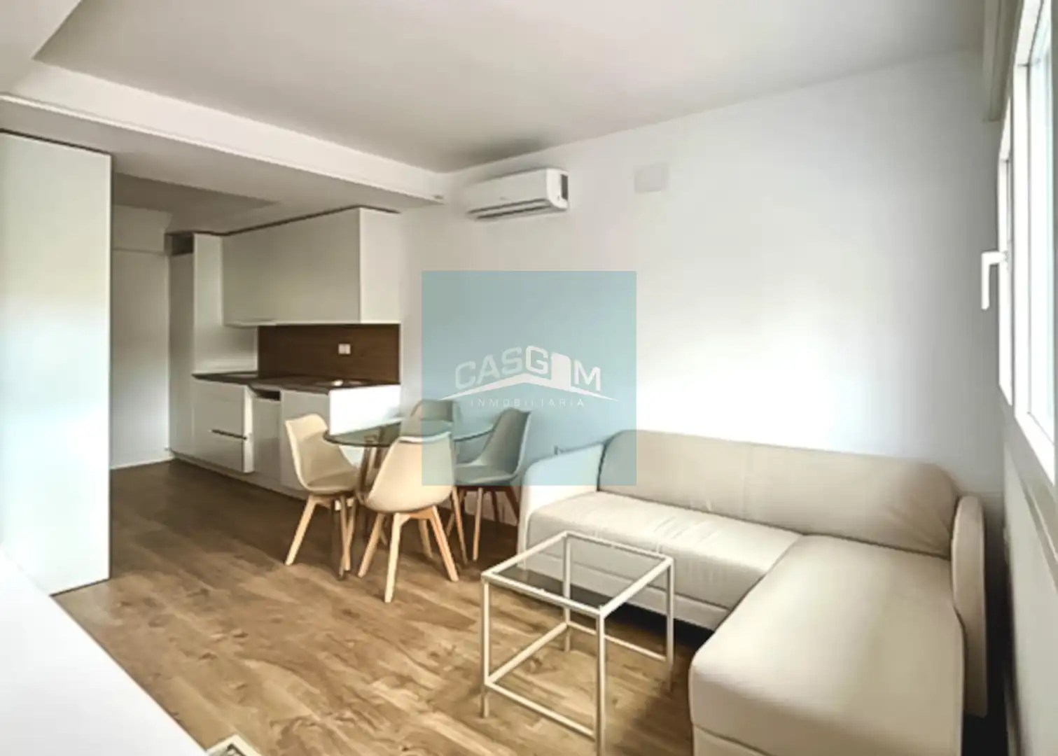 Wohnzimmer von Wohnung zum Verkauf in Huelva mit Klimaanlage, Parkett und Möbliert