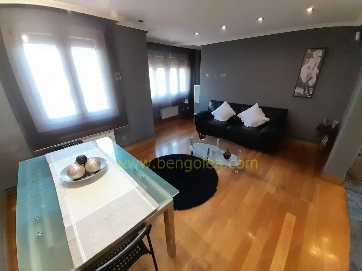 Sala de estar de Piso en venta en Barakaldo  con Calefacción y Amueblado