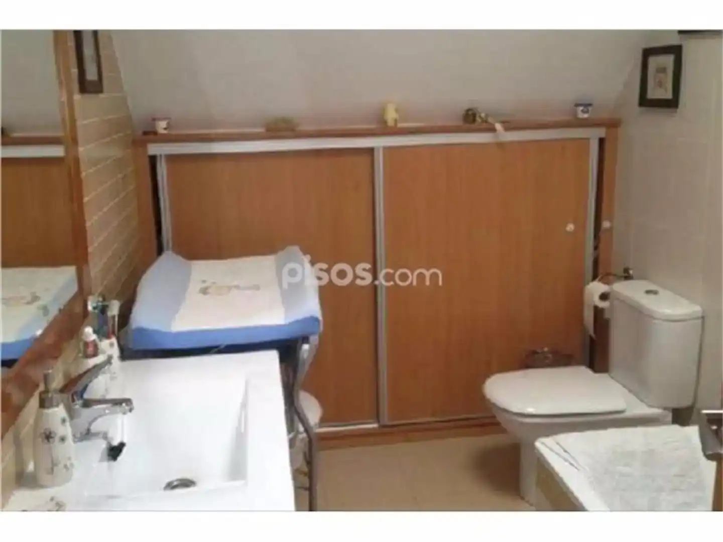 Baño de Casa adosada en venta en Ibi con Aire acondicionado y Trastero