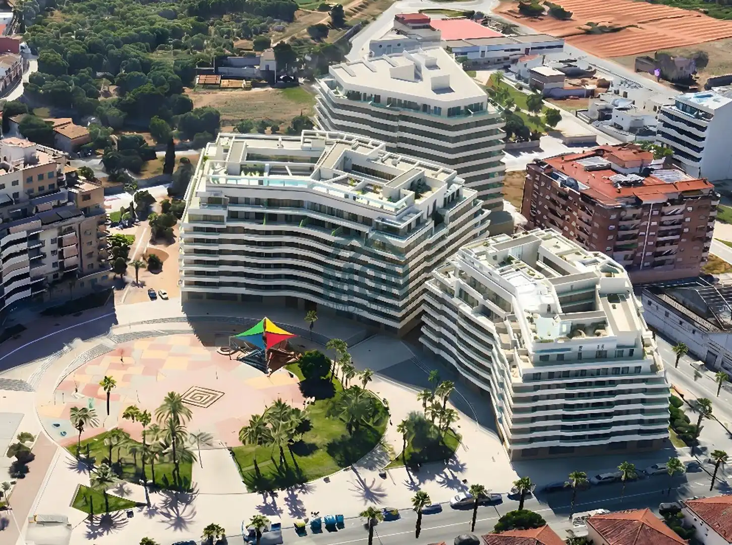 Vista exterior de Pis en venda en Alzira amb Aire condicionat, Calefacció i Terrassa