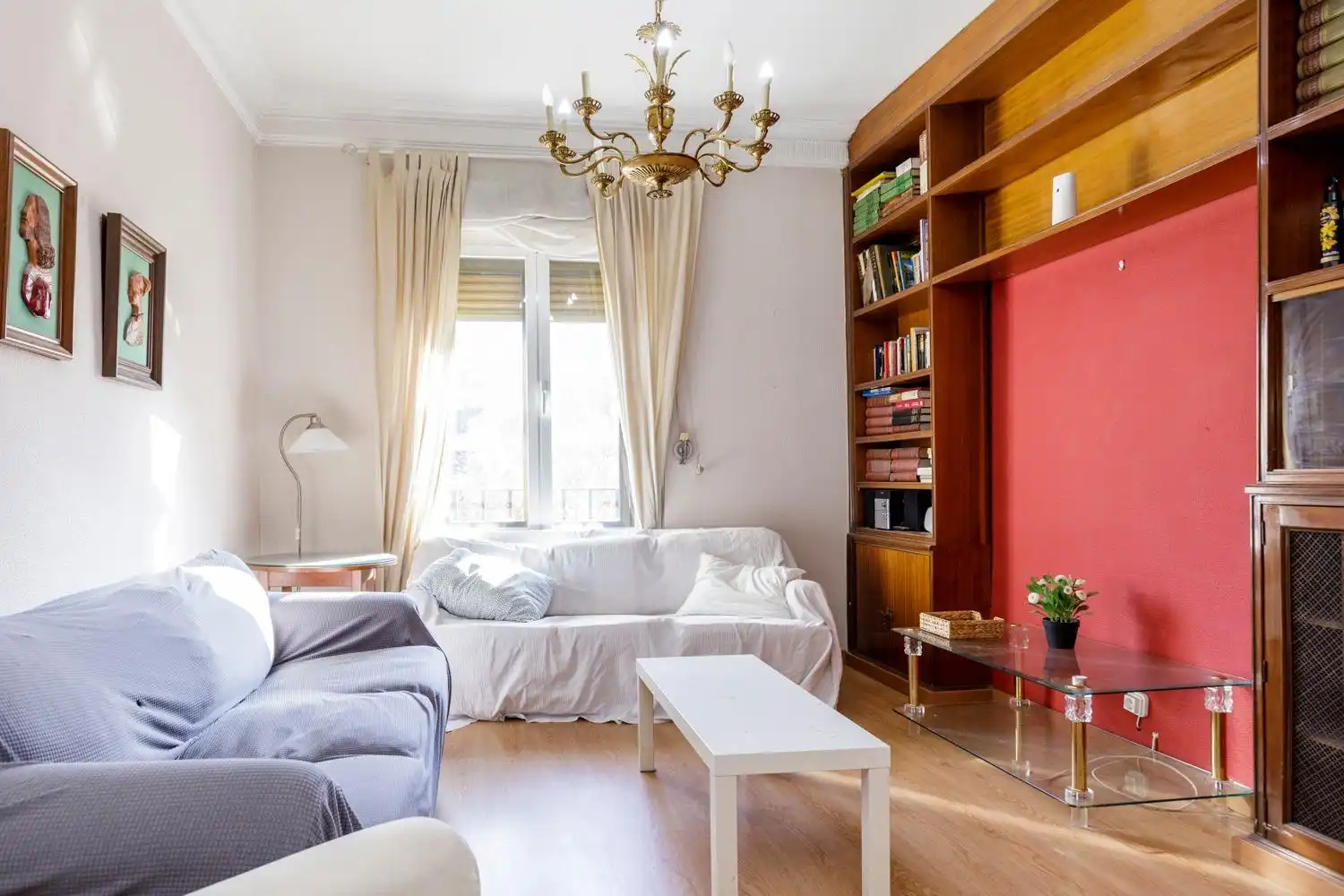 Sala de estar de Piso en venta en Zaragoza con Calefacción