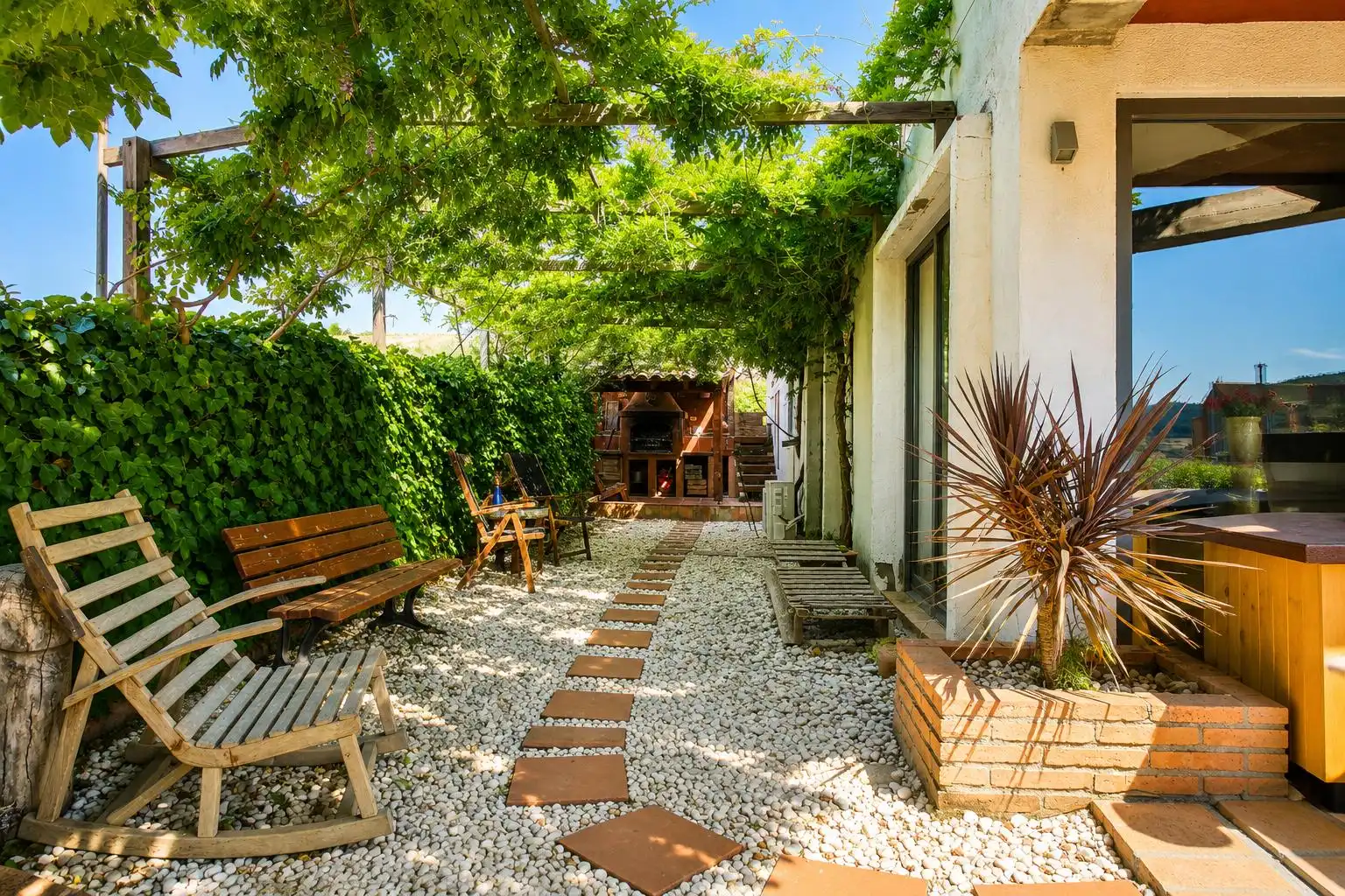 Terrassa de Casa o xalet en venda en Sarral amb Aire condicionat, Calefacció i Jardí privat