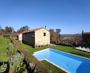 Swimming pool of House or chalet for sale in Brión  with Heating, Private garden and Terrace