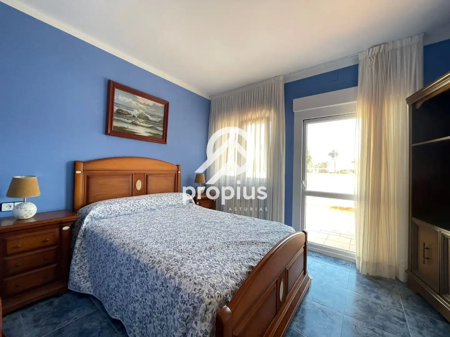 Bedroom of Houses for sale in Llanes  with Heating, Private garden and Terrace