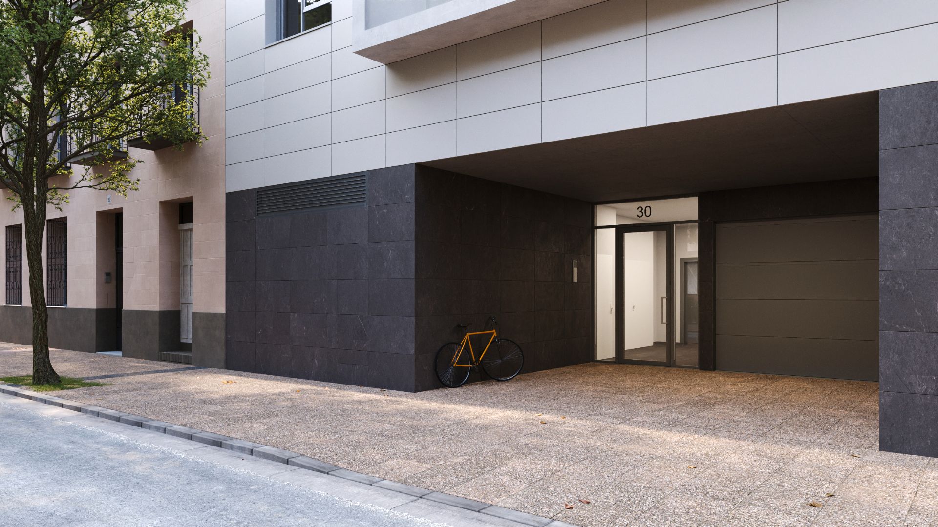 Exterior view of Flat for sale in  Zaragoza Capital  with Air Conditioner, Heating and Parquet flooring