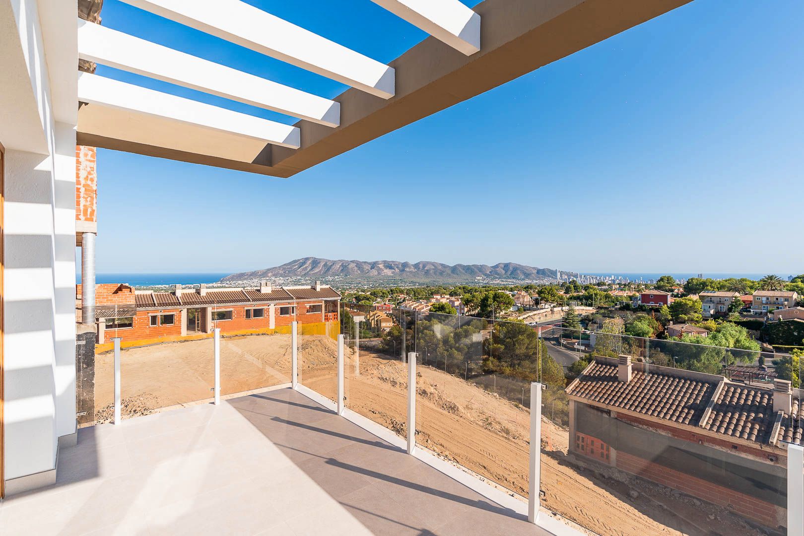 Terrassa de Finca rústica en venda en L'Alfàs del Pi amb Piscina