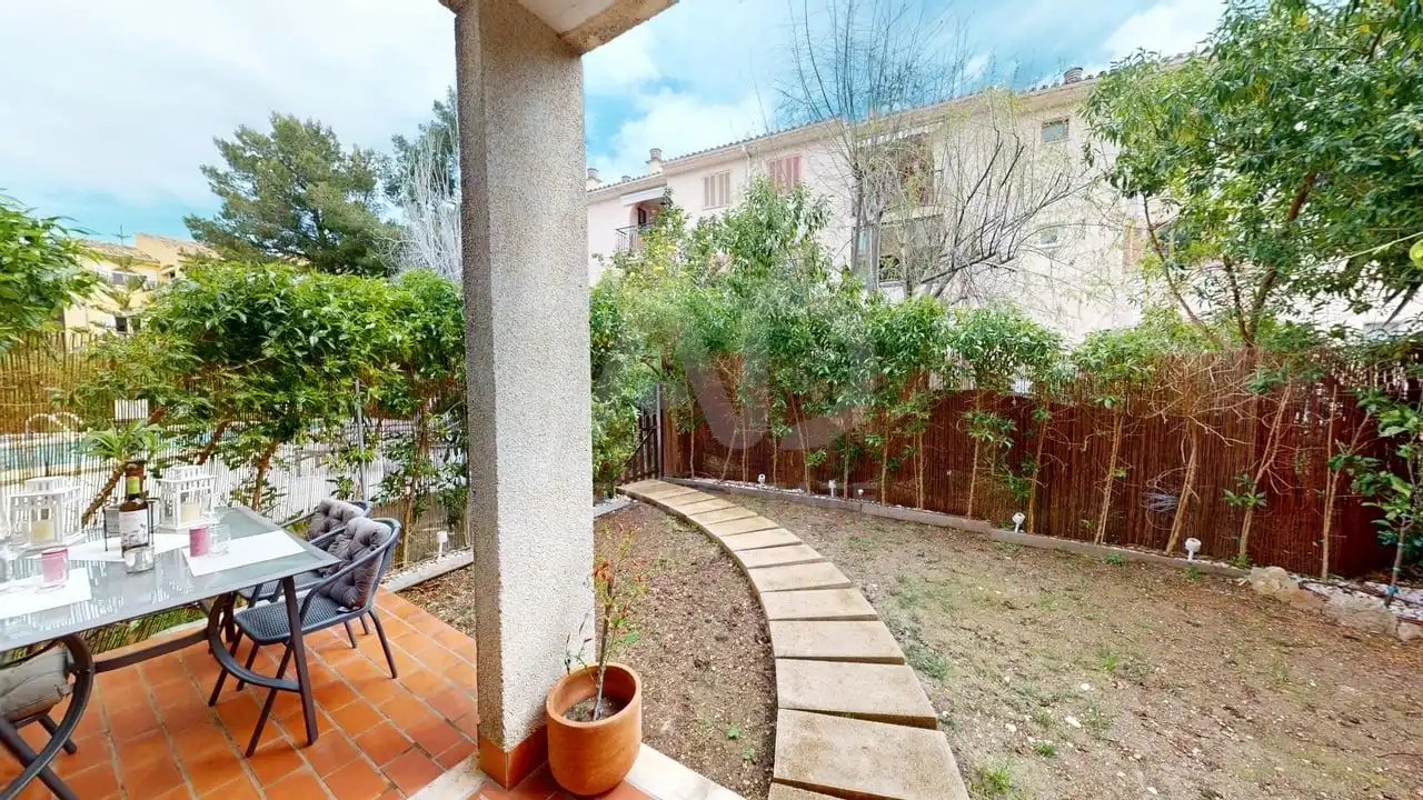 Garden of Flat for sale in Pollença  with Air Conditioner, Terrace and Swimming Pool