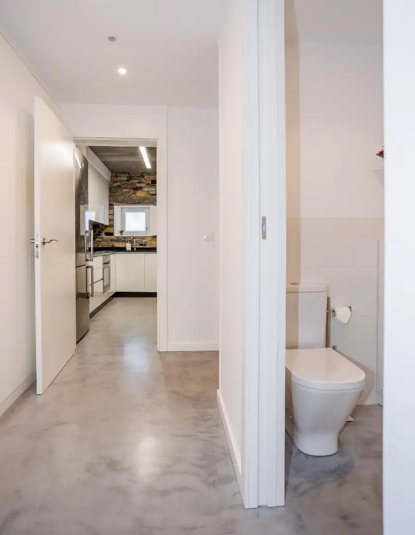 Baño de Casa o chalet en venta en Melide con Amueblado
