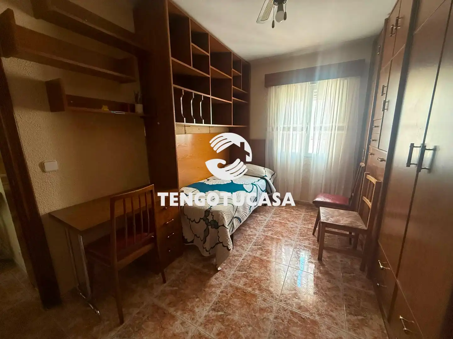 Bedroom of Flat for rent in Madrid
