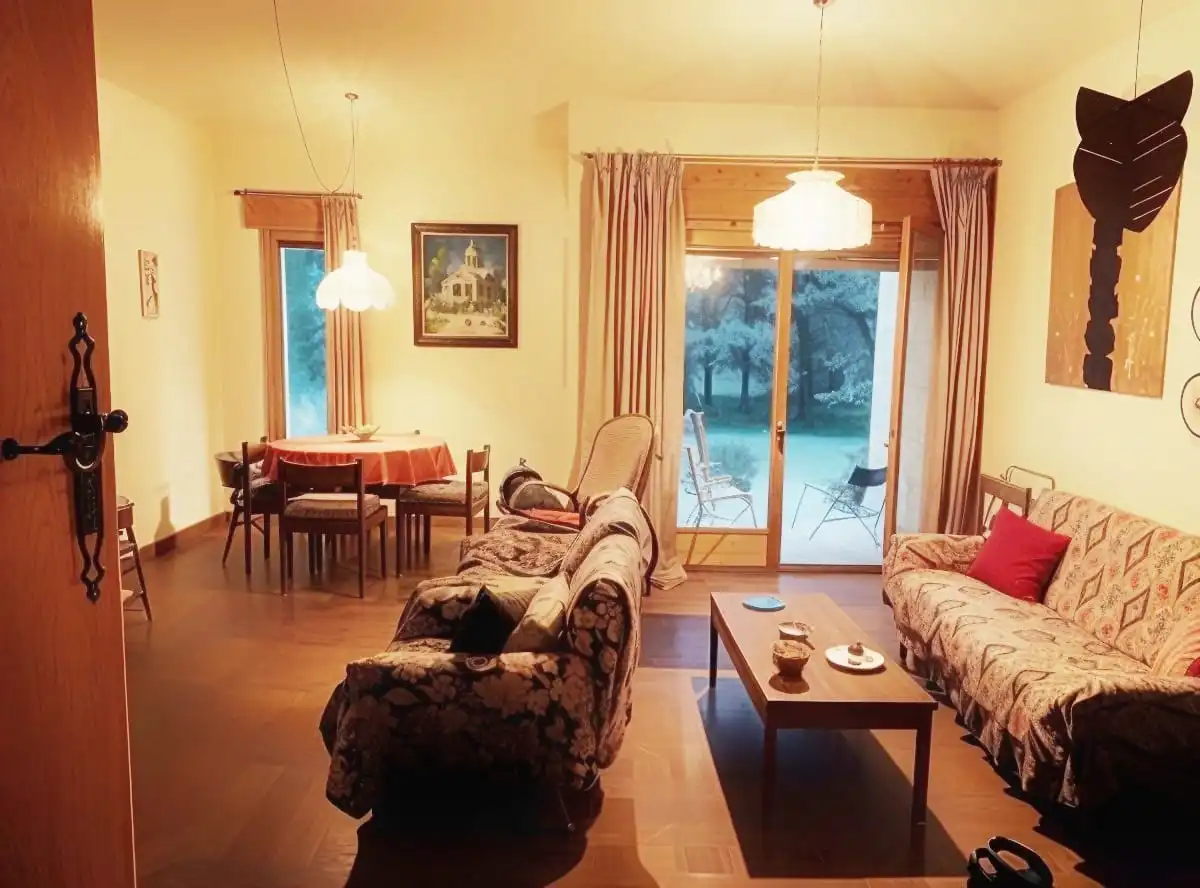Living room of Detached homes for sale in Manzanares El Real  with Heating, Private garden and Terrace