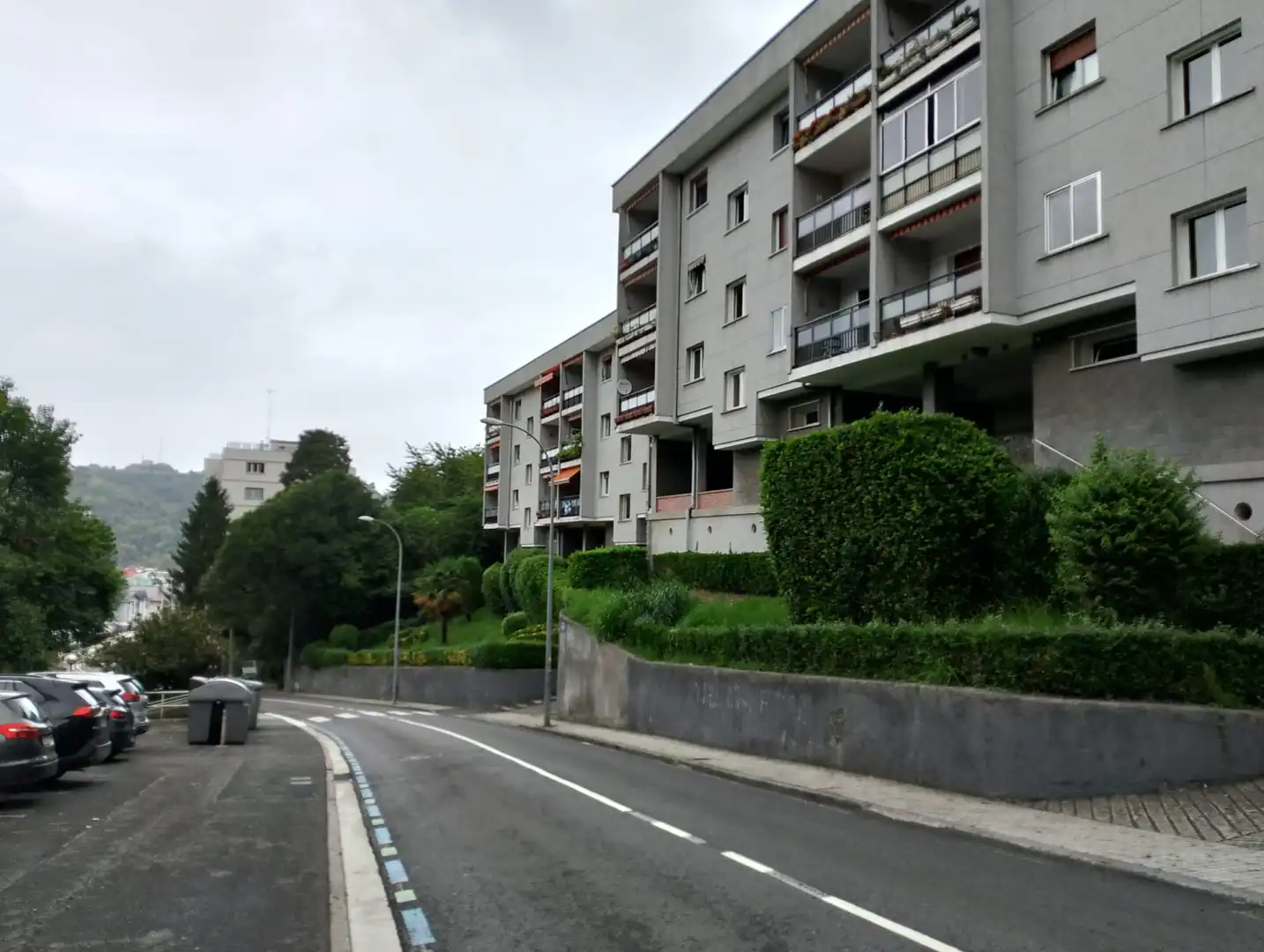 Vista exterior de Pis de lloguer en Donostia - San Sebastián  amb Calefacció, Parquet i Terrassa