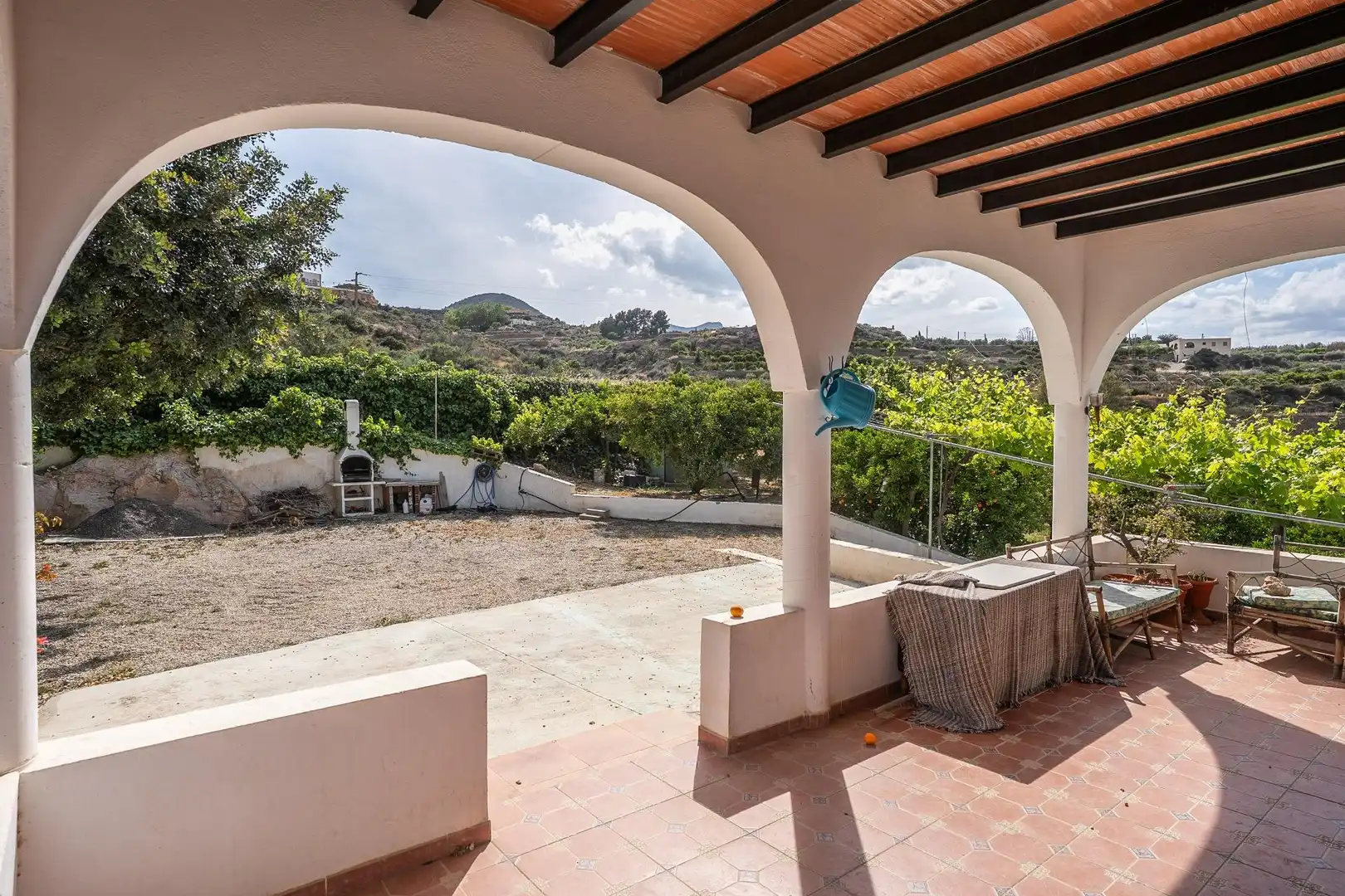 Terraza de Casa o chalet en venta en Alhama de Almería con Jardín privado y Terraza