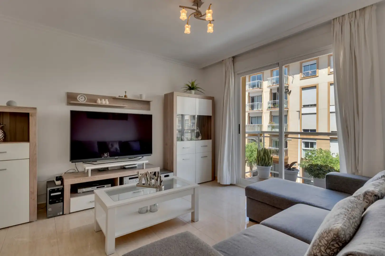 Living room of Apartments for sale in Jávea / Xàbia  with Air Conditioner, Heating and Balcony