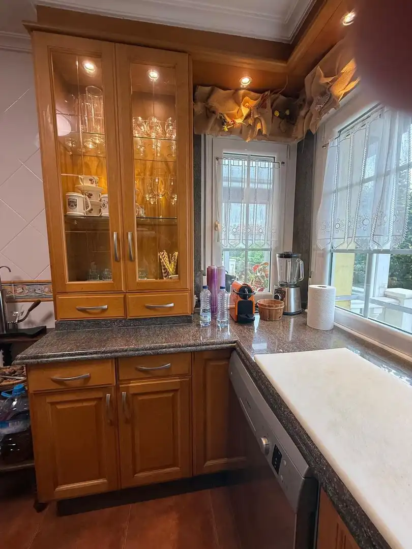Cocina de Casa o chalet en venta en Gijón  con Calefacción, Terraza y Piscina