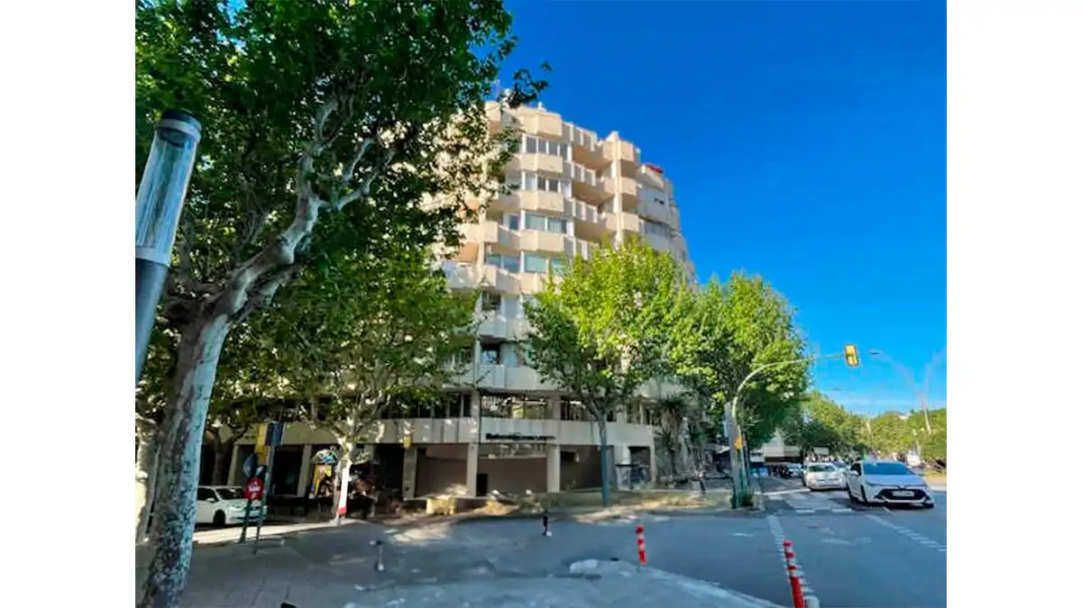 Vista exterior de Oficina en venda en Mataró