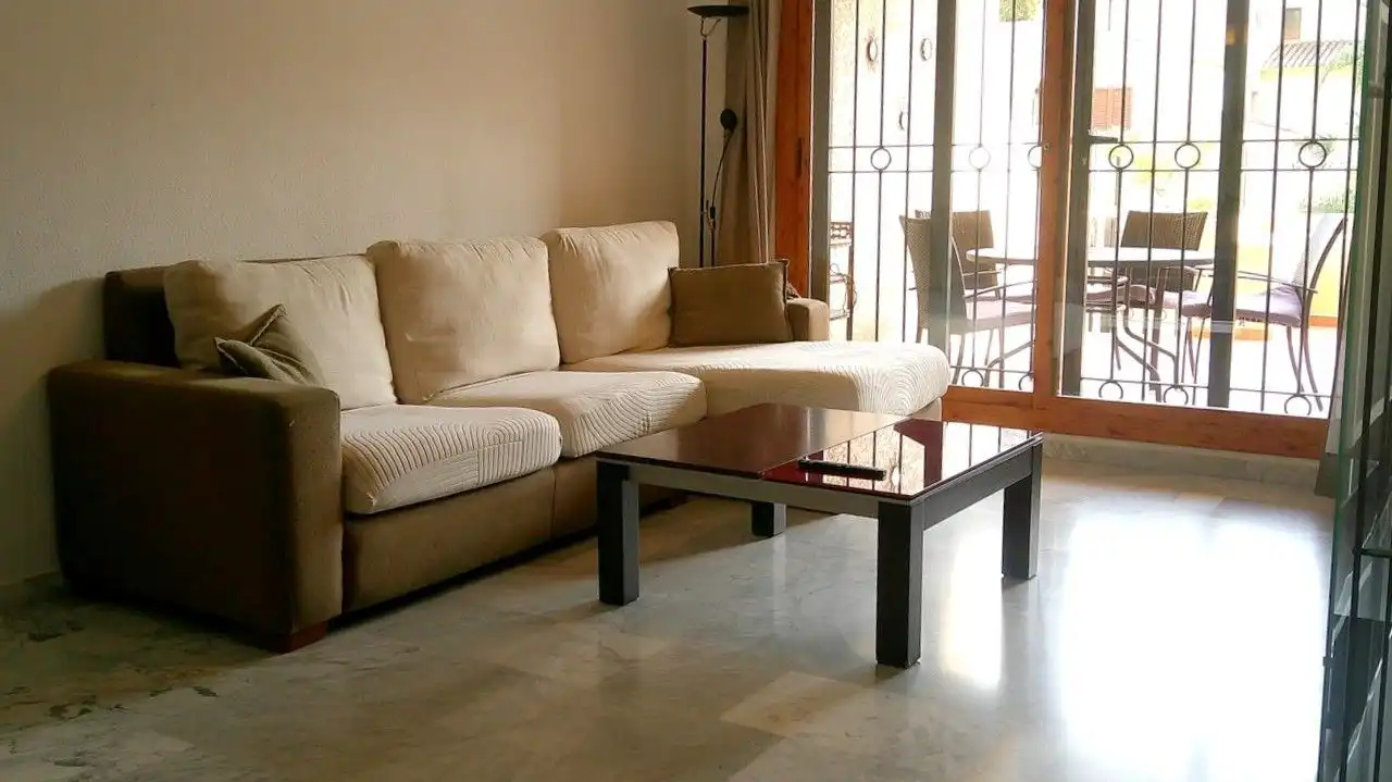 Sala d'estar de Apartament en venda en Altea amb Aire condicionat, Calefacció i Terrassa