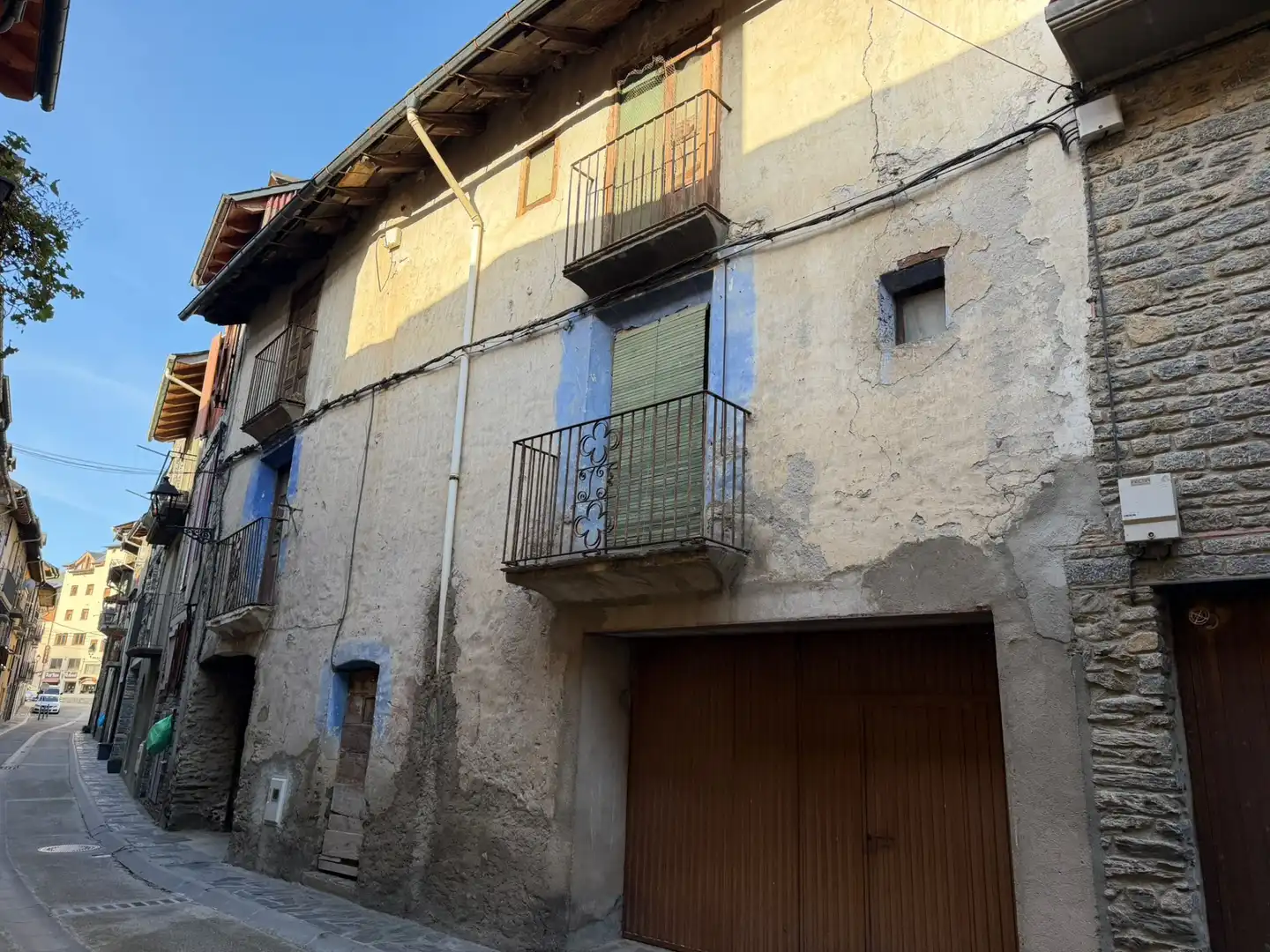 Vista exterior de Casa adosada en venta en Rialp con Jardín privado