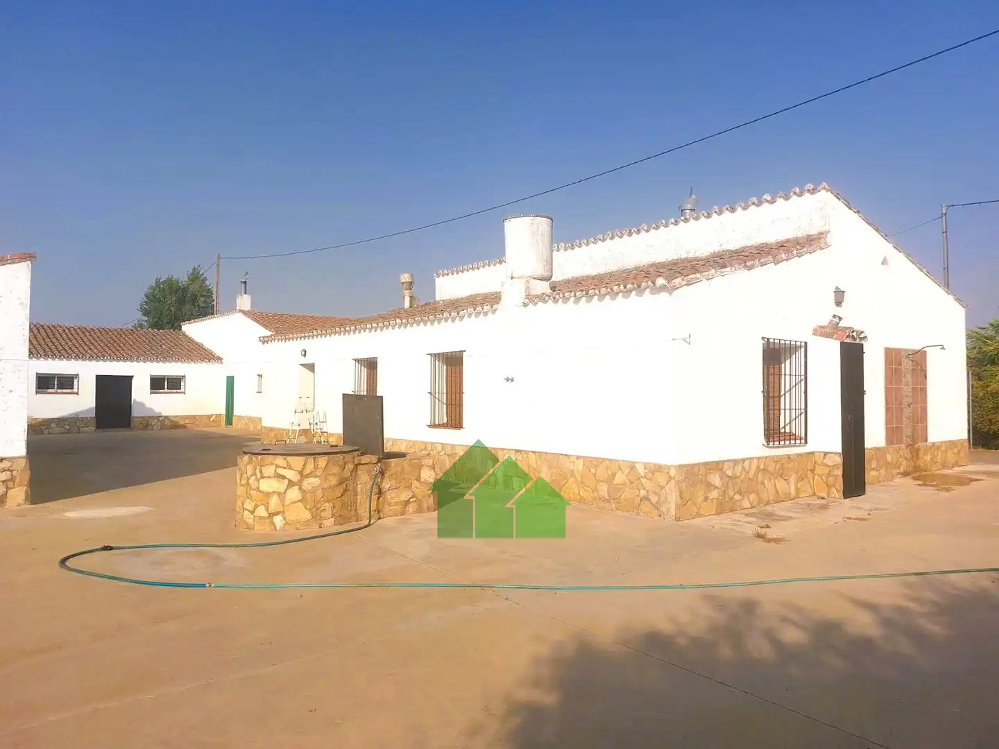Vista exterior de Casa o chalet de alquiler en Valdelacalzada con Aire acondicionado, Trastero y Piscina