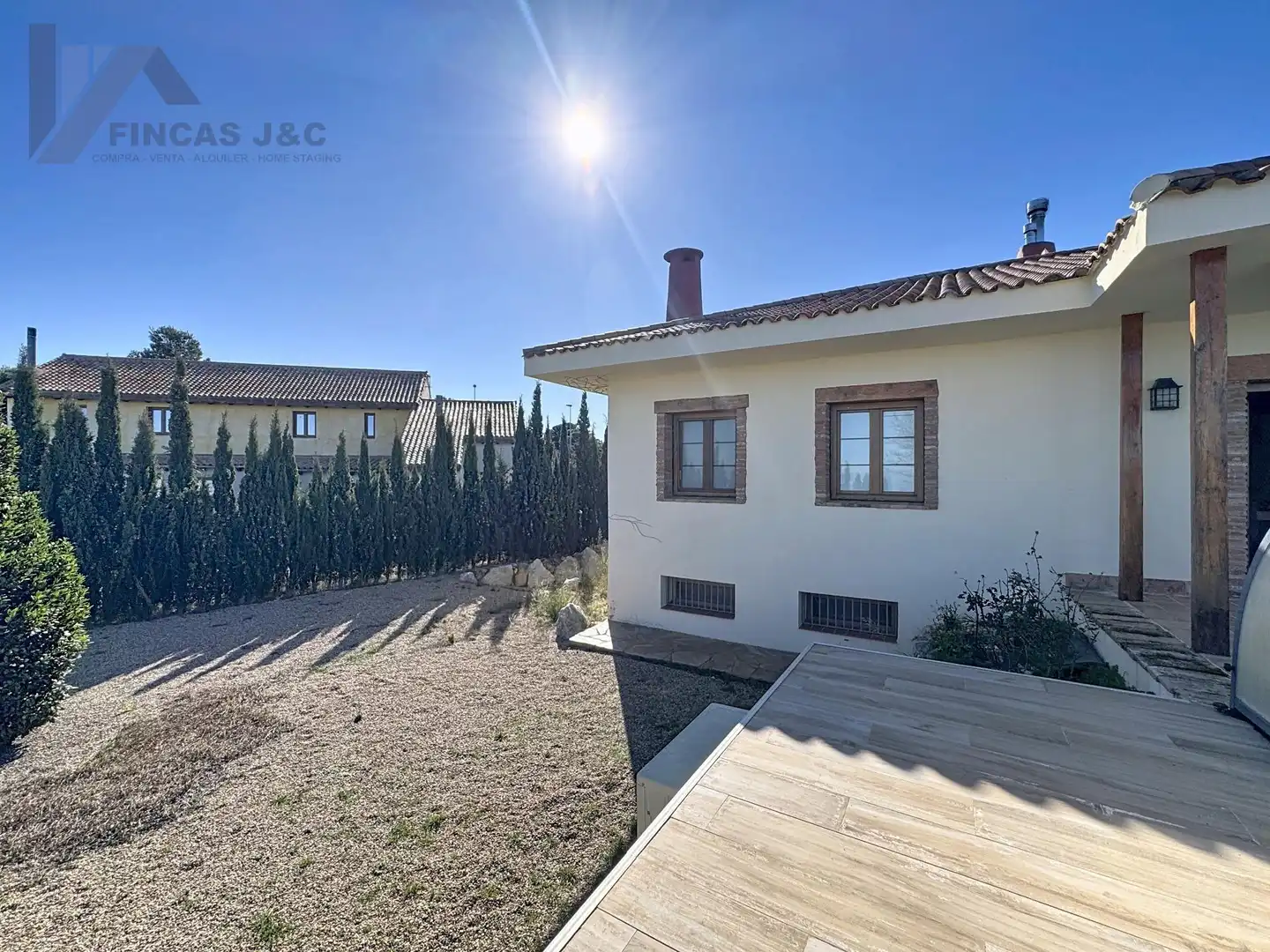 Vista exterior de Casa o chalet en venta en La Muela