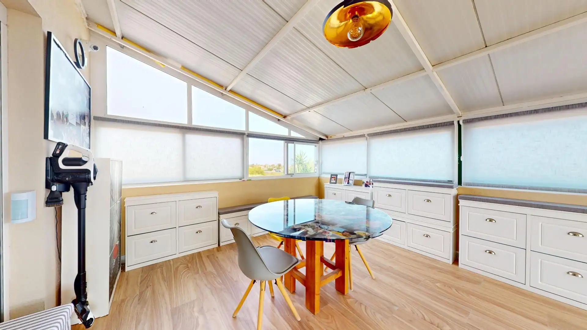 Dining room of Houses for sale in Elche / Elx  with Air Conditioner, Heating and Private garden