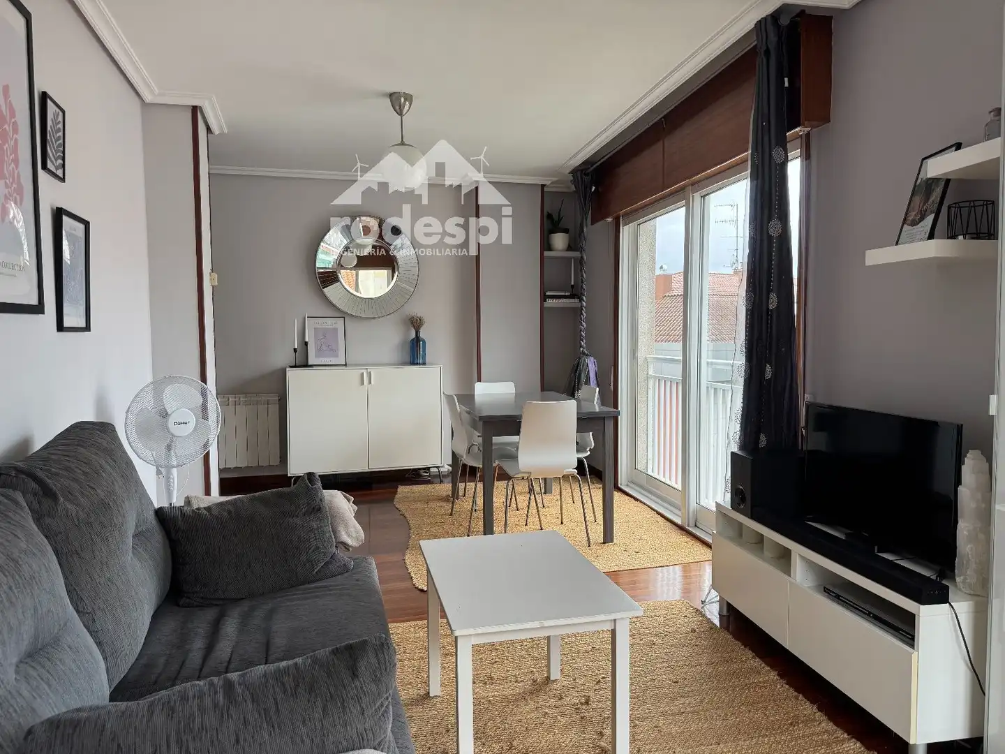 Living room of Flat for rent in Lavadores
