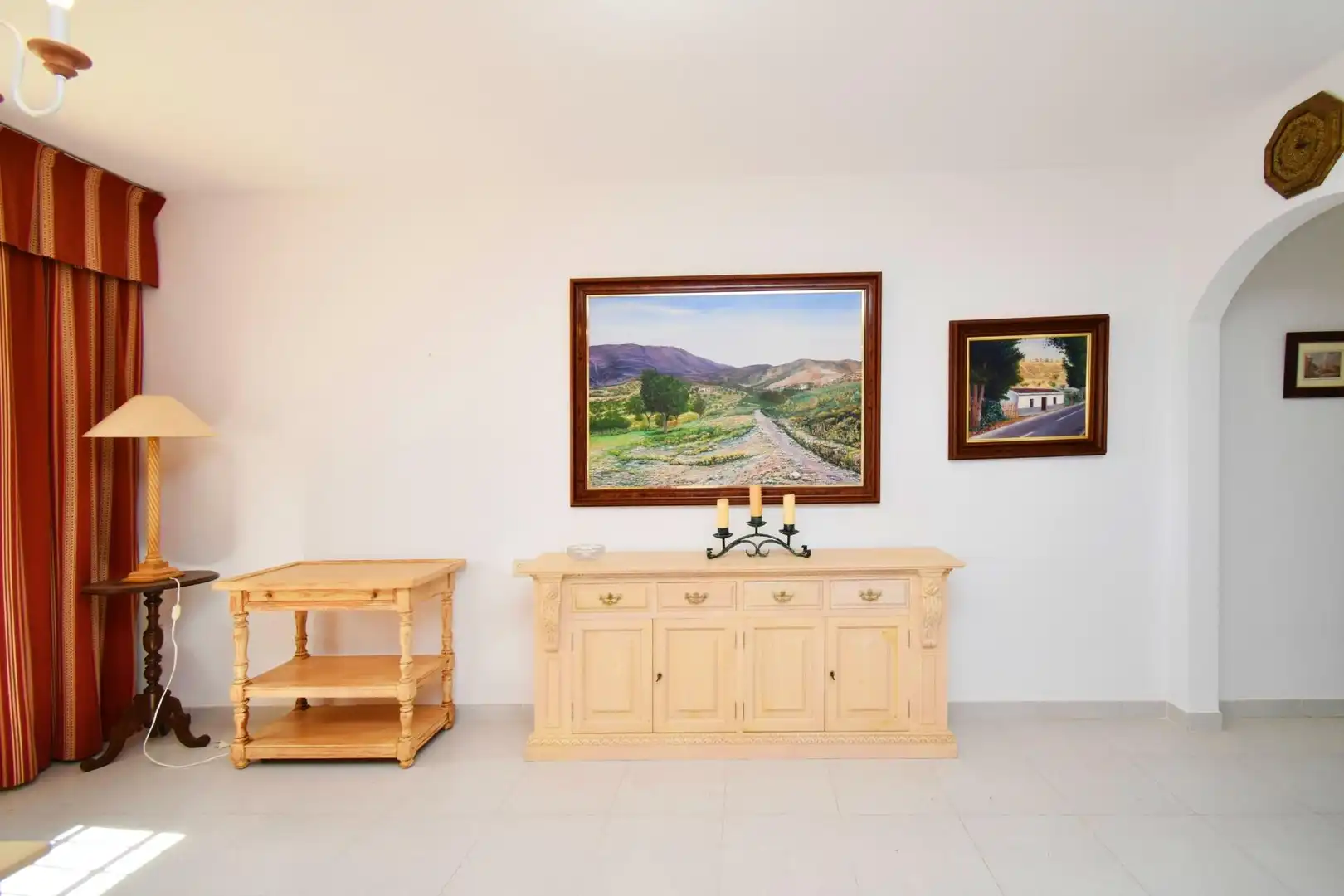 Sala d'estar de Pis en venda en El Ejido amb Jardí privat, Terrassa i Piscina comunitària