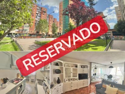 Exterior view of Flat for sale in Móstoles  with Air Conditioner, Heating and Private garden