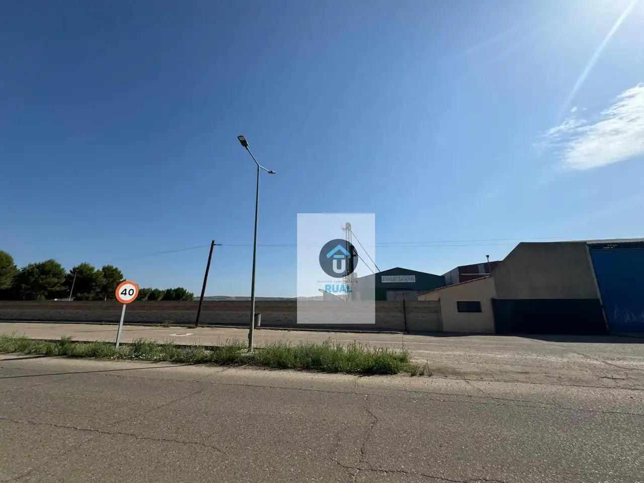Vista exterior de Nave industrial en venta en Malpica de Tajo