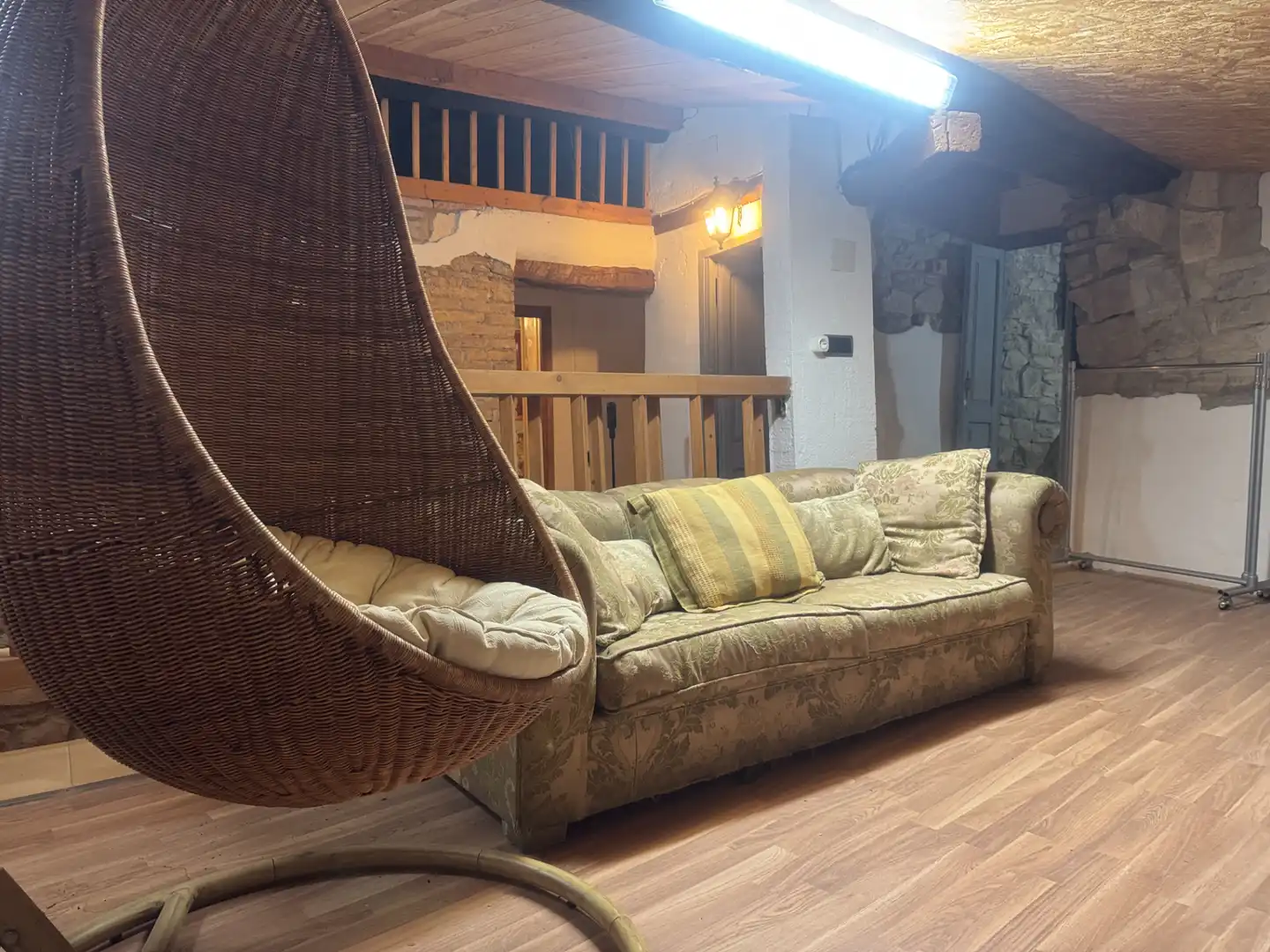 Sala d'estar de Casa adosada en venda en Montoliu de Segarra