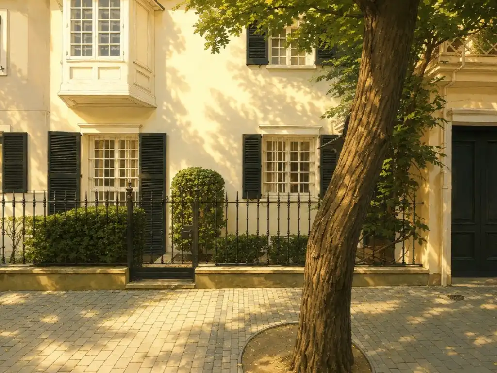 Vista exterior de Casa o chalet en venta en Madrid con Balcón