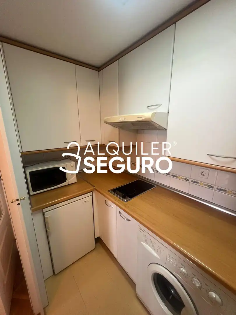 Kitchen of Flat for rent in Arganda del Rey  with Air Conditioner, Swimming Pool and Furnished