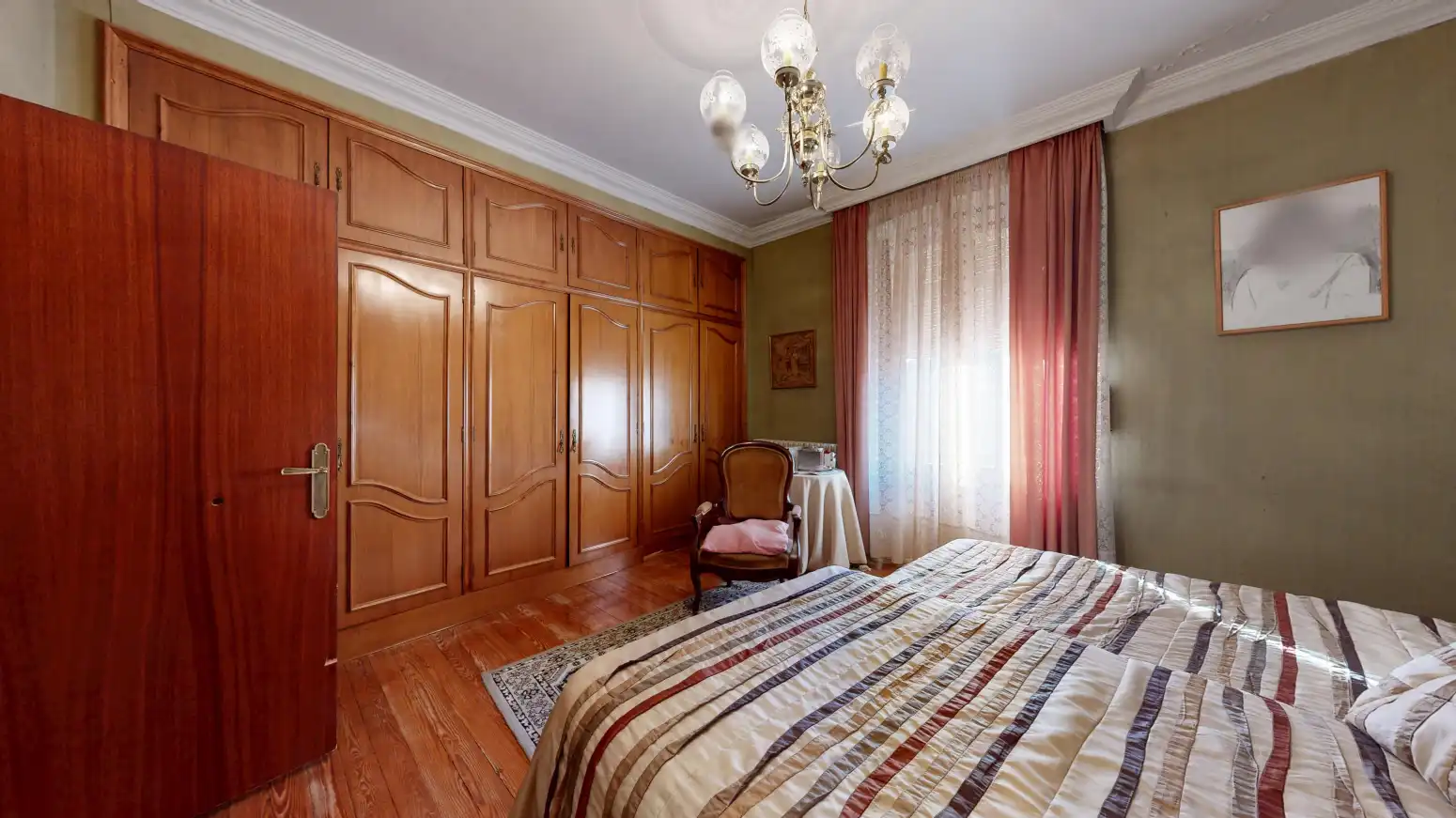 Bedroom of Houses for sale in Tafalla  with Heating, Private garden and Parquet flooring