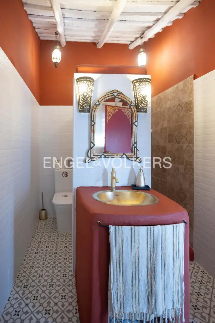 Baño de Casa o chalet en venta en Cazalla de la Sierra con Calefacción, Amueblado y Balcón