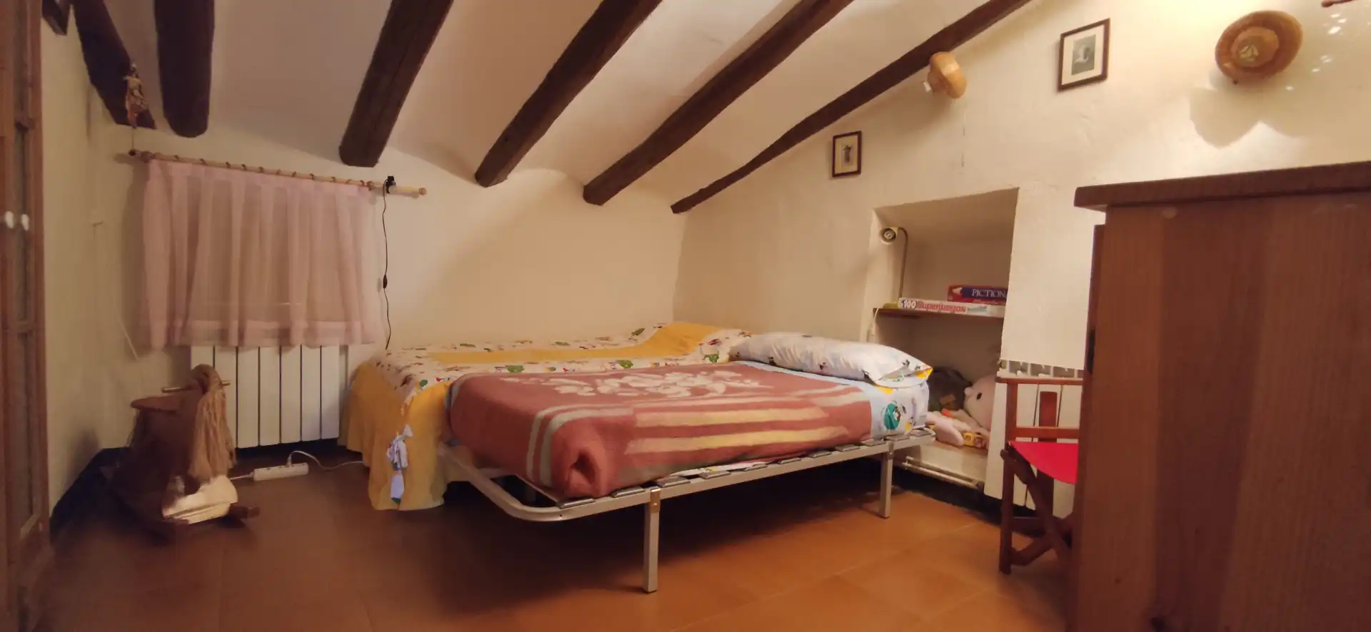Dormitori de Casa o xalet en venda en La Febró amb Calefacció, Jardí privat i Terrassa