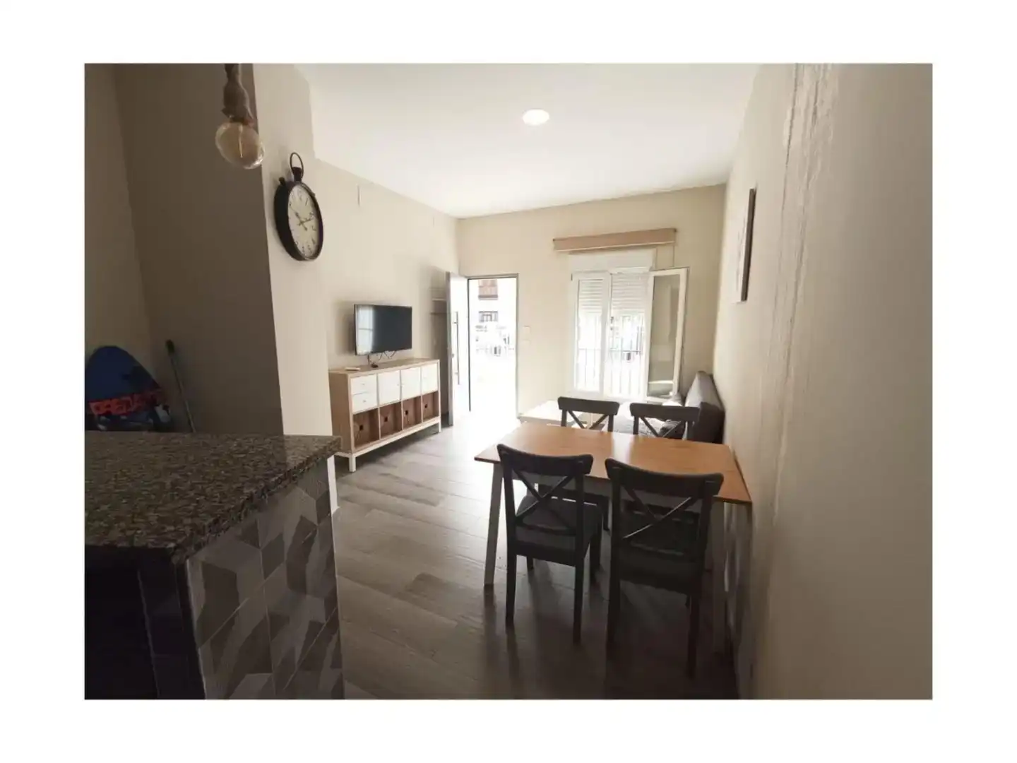 Dining room of Flat for rent in Chipiona  with Air Conditioner