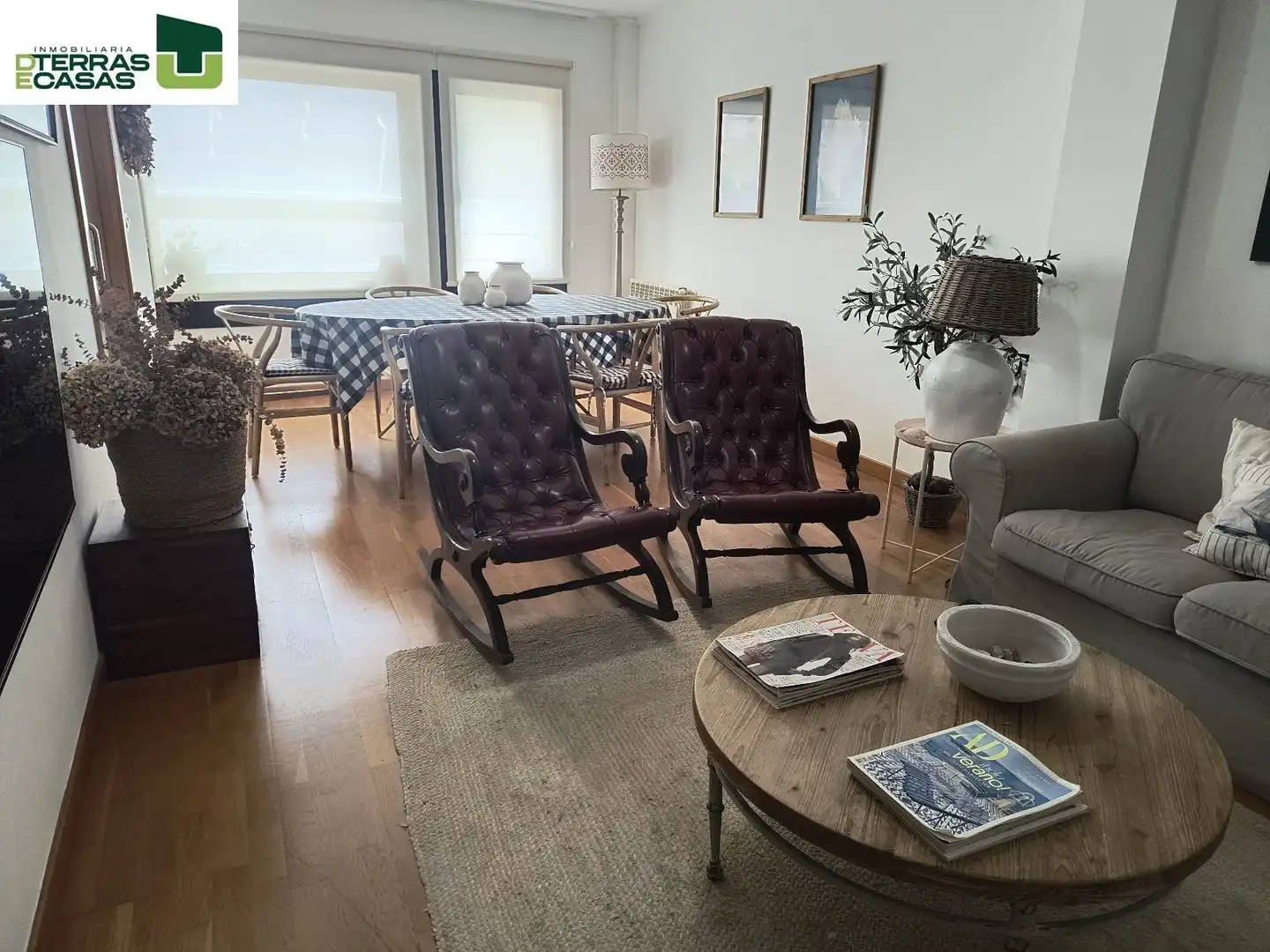 Living room of Flat for rent in Bueu  with Air Conditioner, Heating and Furnished