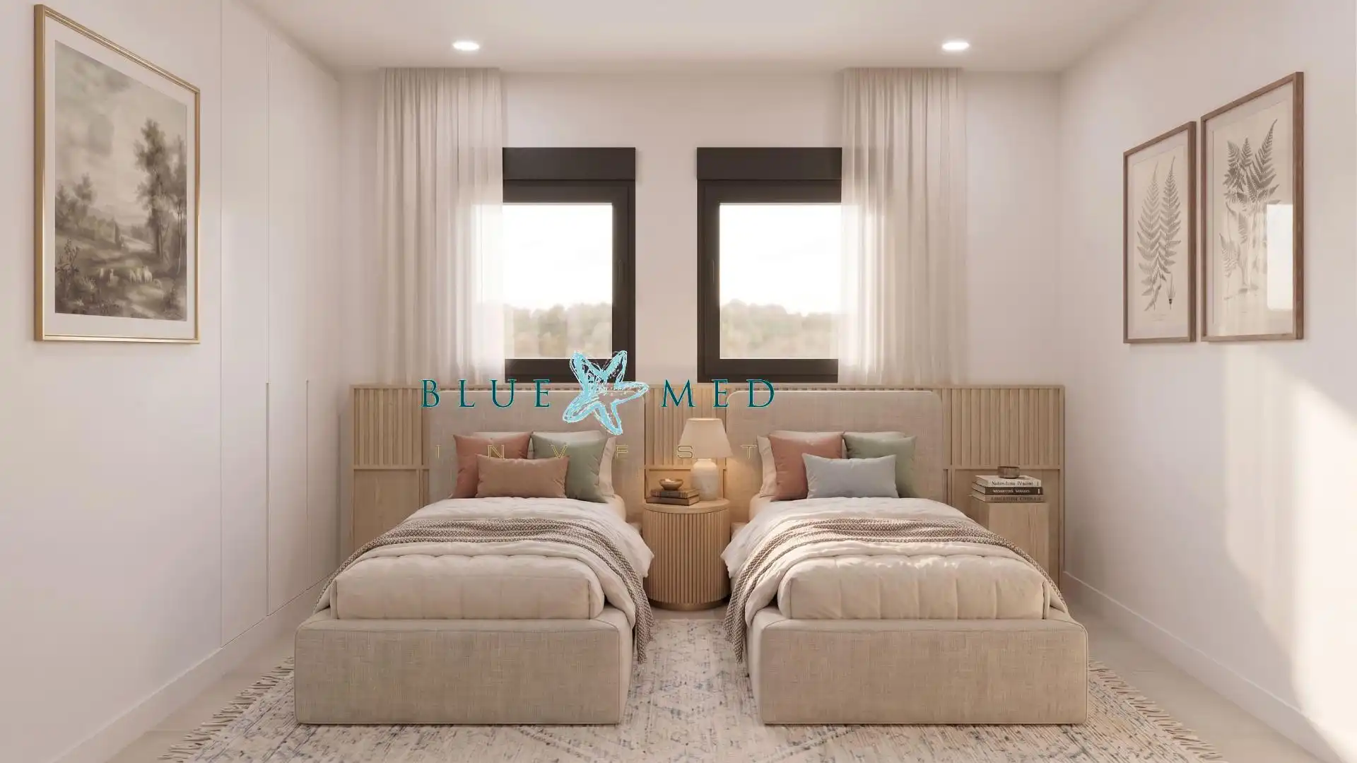Habitación de Casa o chalet en venta en Lorca con Aire acondicionado, Calefacción y Jardín privado