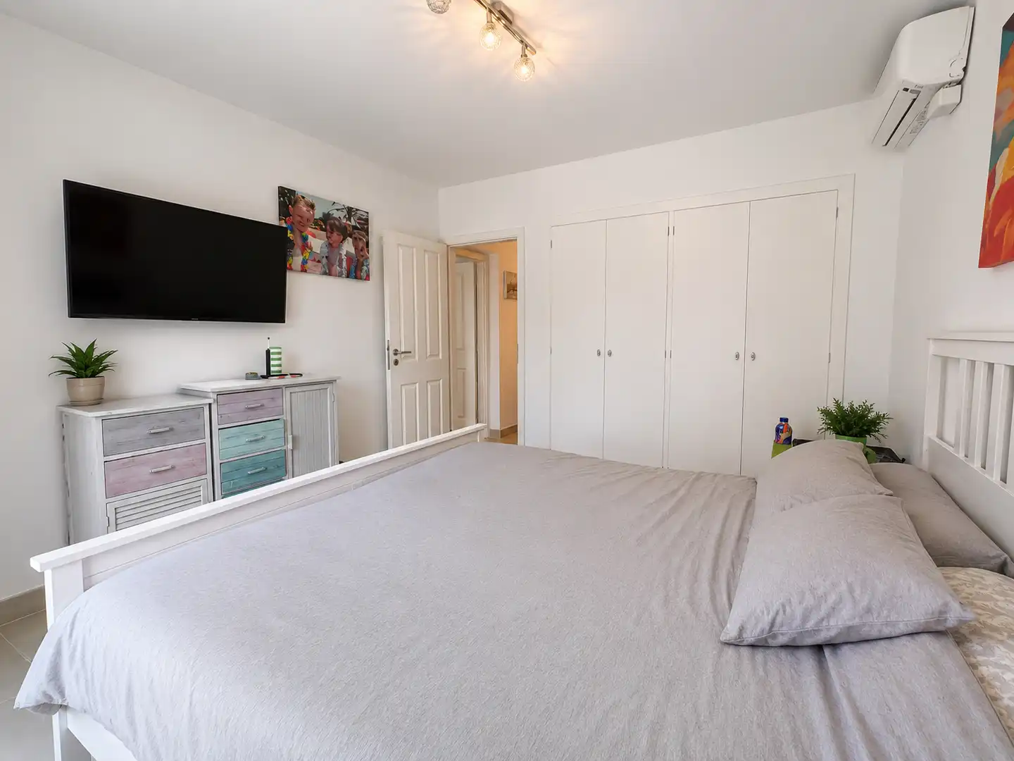 Bedroom of Detached homes for rent in Calvià  with Air Conditioner, Terrace and Furnished