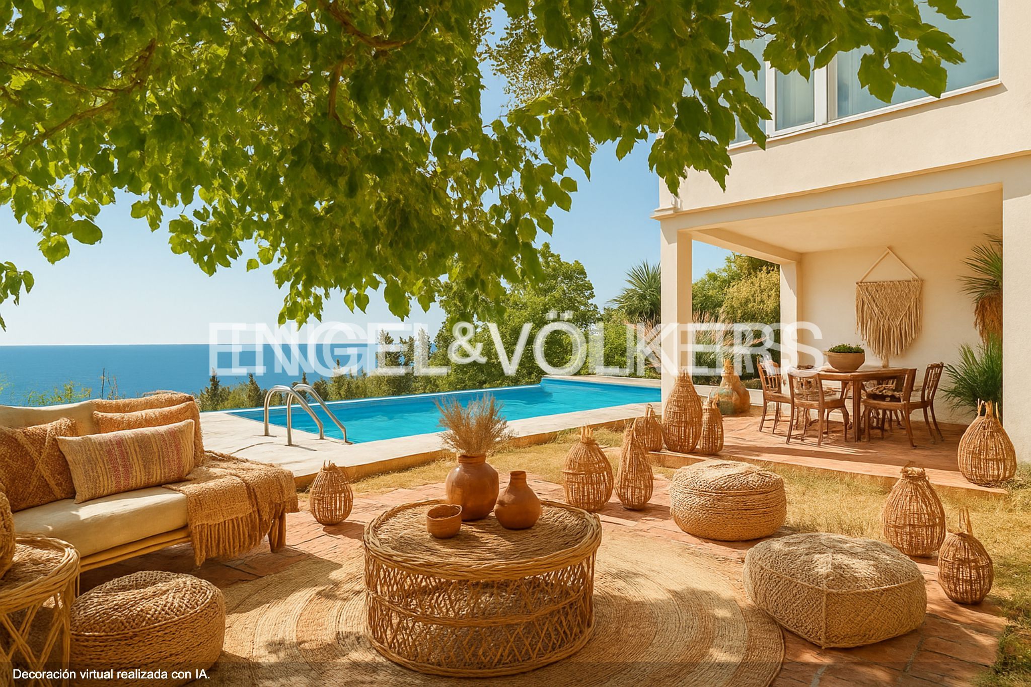 Terrace of House or chalet for sale in Sitges  with Air Conditioner, Heating and Private garden