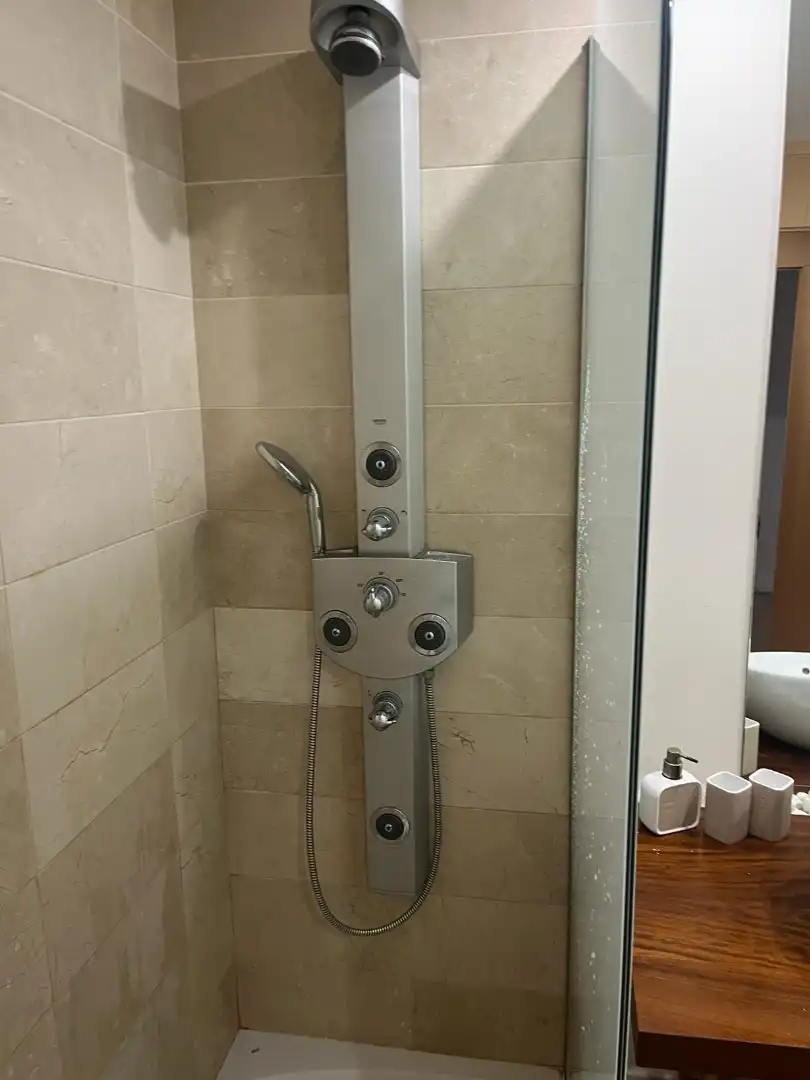 Badezimmer von Wohnung zur Miete in Santanyí mit Klimaanlage, Heizung und Terrasse