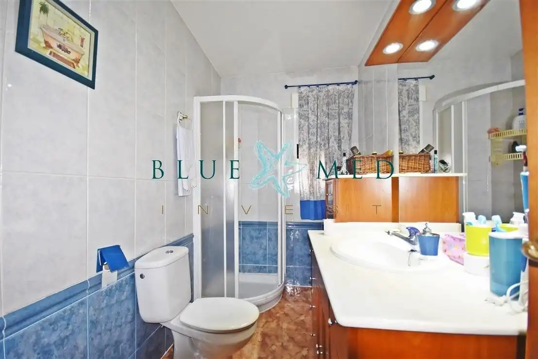 Baño de Casa o chalet en venta en Mazarrón con Aire acondicionado, Calefacción y Terraza