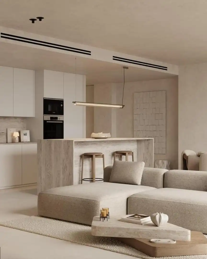 Cuina de Apartament de lloguer en Marbella amb Aire condicionat, Calefacció i Terrassa